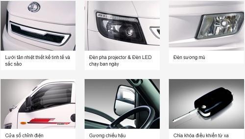 Model Tera 190 dòng xe tải chất lượng cao với ngoại thất cao cấp Model Tera 190 dong xe tai chat luong cao voi ngoai that cao cap