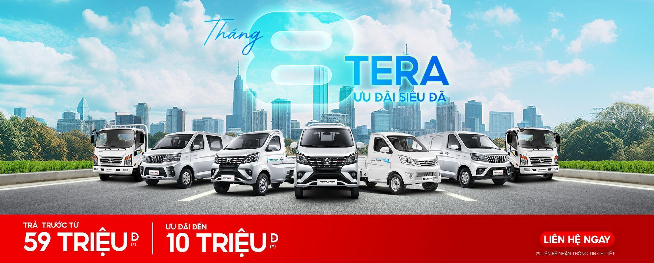ƯU ĐÃI THÁNG 8 VỚI TẢI NHẸ MÁY XĂNG
