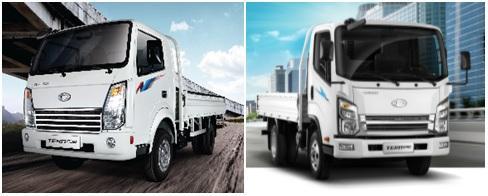 Với thiết kế mạnh mẽ Tera 230 và Tera 240 là 2 mẫu xe tải chất lượng cao nhất của Teraco Voi thiet ke manh me Tera 230 va Tera 240 la 2 mau xe tai chat luong cao nhat cua Teraco